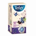 Odkryj nową jakość smaku herbatek ziołowo – owocowych Tetley, w wyjątkowych torebkach „WYCIŚNIJ I SMAKUJ”.